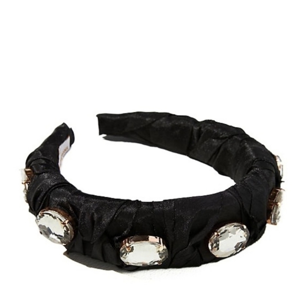Anthropologie Crystal Embellished Headband